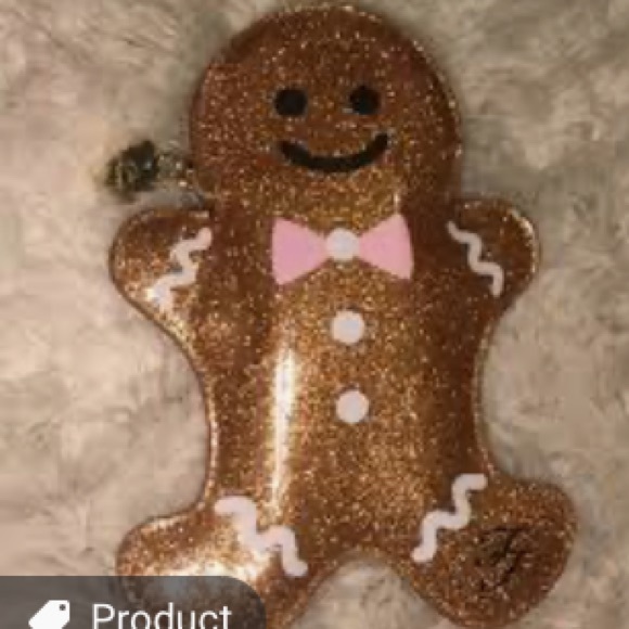 Too Faced Christmas Gingerbread Man Makeup Case - Picture 2 of 3